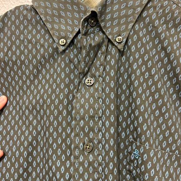 Stetson Mens Vintage Long Sleeve Button Shirt Medium - Picture 3 of 5